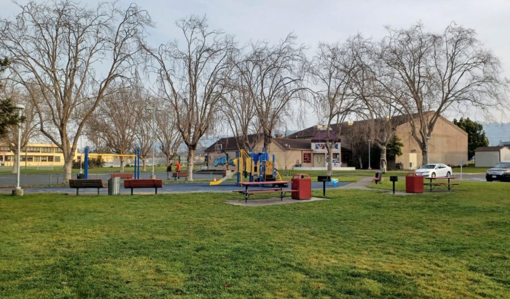 Bushrod Park in North Oakland